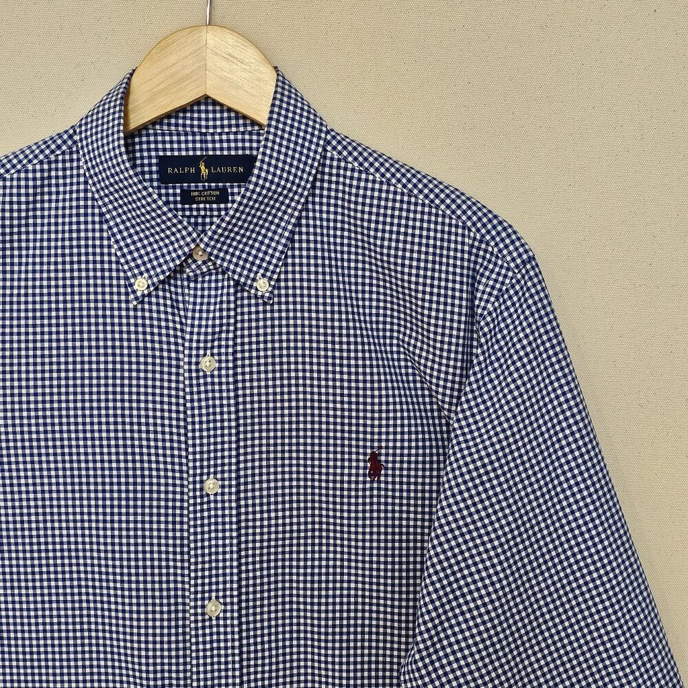 Ralph Lauren Stretch Button Down L